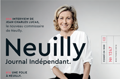 Neuilly journal couverture Claire Chazal