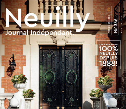 Couverture du Neuilly Journal de mai 2023. Rencontre avec Katherine Pancol