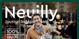 Couverture du Neuilly Journal de mai 2023. Rencontre avec Katherine Pancol